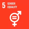 Goal 5: Gender Equality Logo of the SDG Goal 5